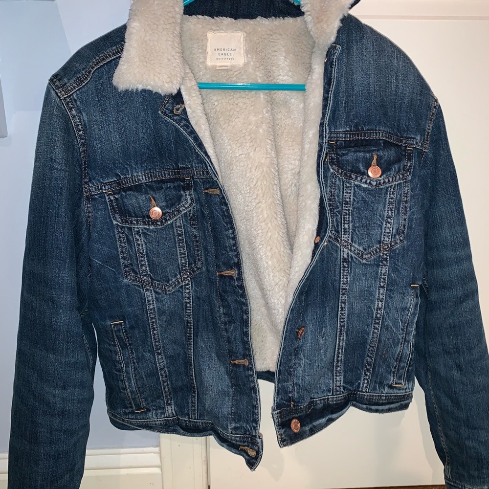 Jean Jacket with Fur